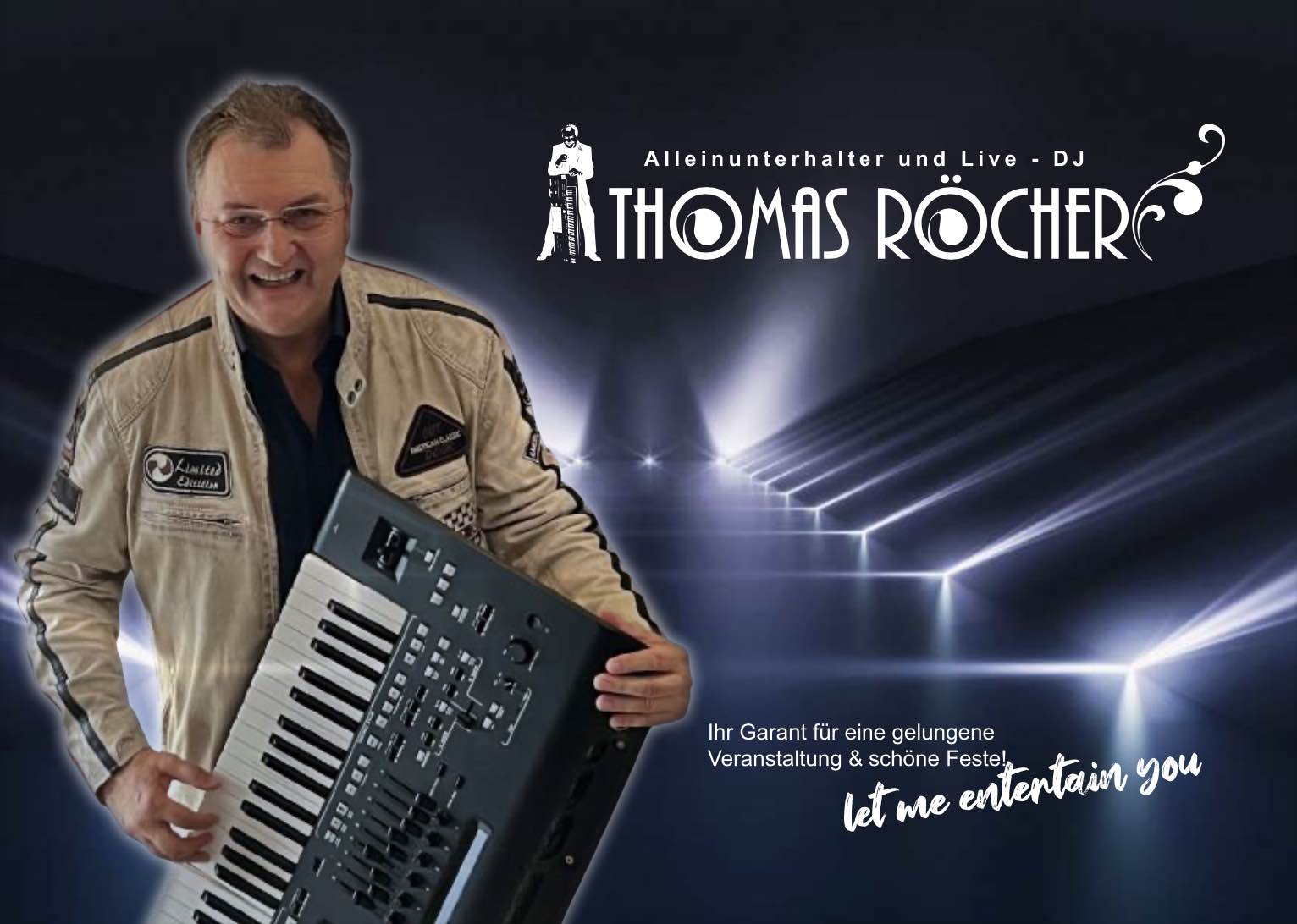 Alleinunterhalter u. Musiker Thomas Röcher / www.thomasroecher.de